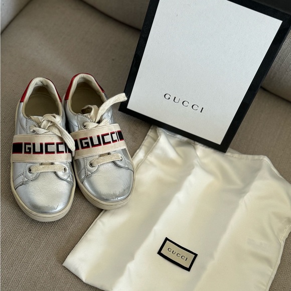 Gucci Ace Sneakers Toddler size 25 (9 Toddler) - Picture 2 of 12